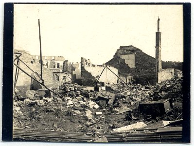 Sermaize. Ruines - Fonds Berthelé - 49Fi1743