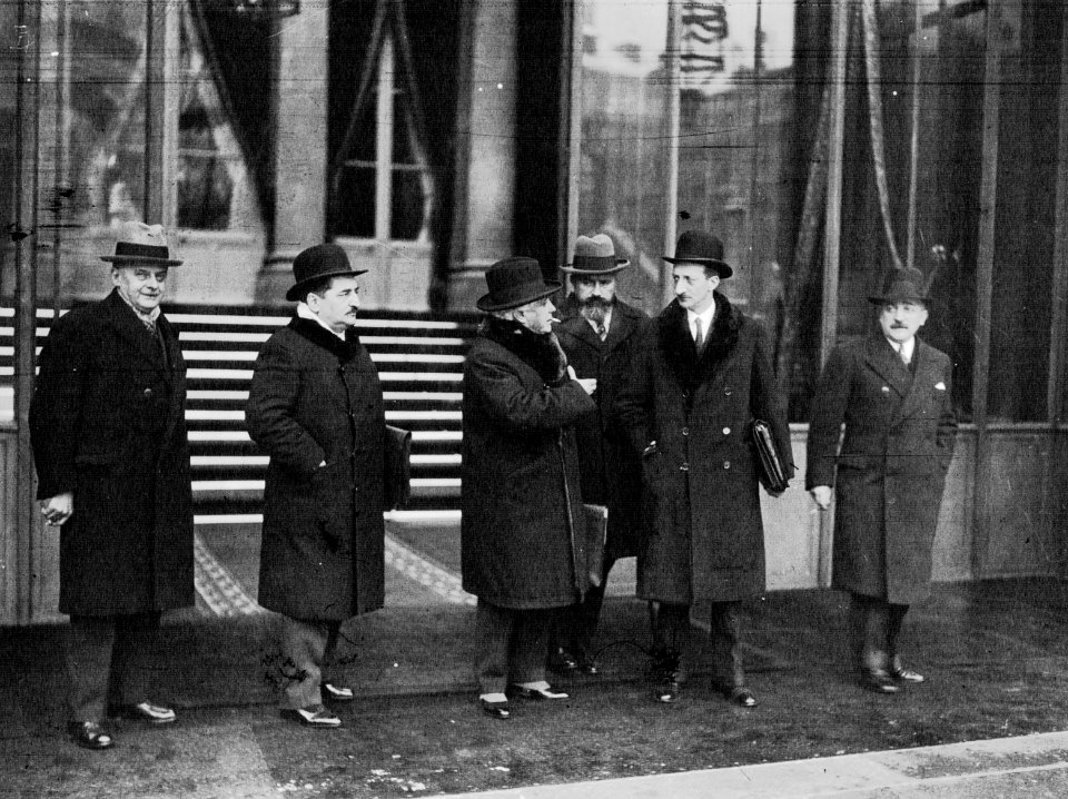 Serre, Eynac, Paul-Boncour, Miellet, Bonnet, Queuille, 1933
