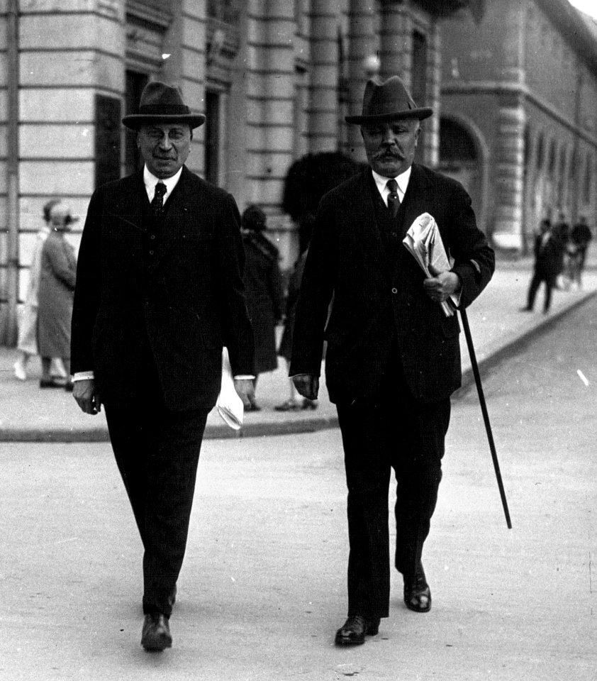 Daniel Serruys, Louis Loucheur, 1927