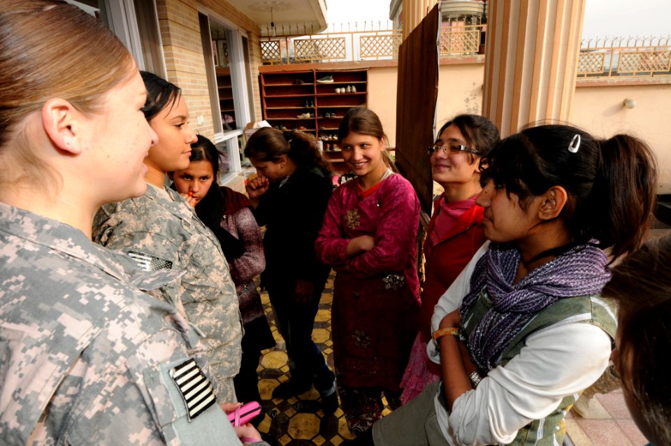 Service Members Visit Orphanage DVIDS351070