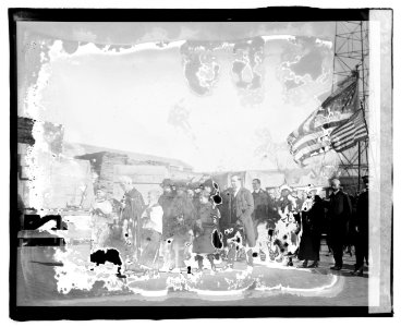 Services for Count de Cellere at Wash. Navy Yard, (Washington, D.C.) LCCN2016827201