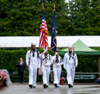 Services represent at Evergreen State Fair Armed Forces Day 160902-N-WX604-038