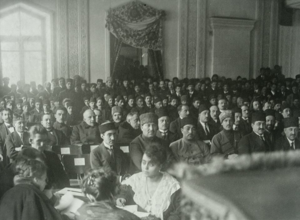 Session of the Parliament of the Azerbaijan Democratic Republic