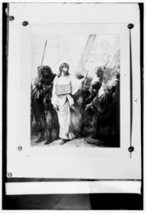 Set of religious paintings of Christ's passion, by Kosheleff, in Russian hospice, Jerusalem. Christ comforts the 'daughters of Jerusalem' LOC matpc.00126