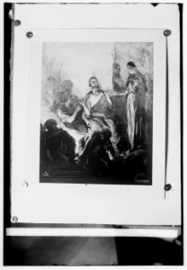Set of religious paintings of Christ's passion, by Kosheleff, in Russian hospice, Jerusalem. Peter's denial of Christ LOC matpc.00121