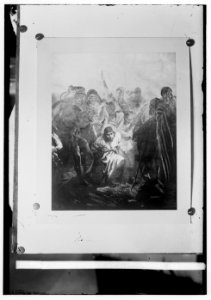 Set of religious paintings of Christ's passion, by Kosheleff, in Russian hospice, Jerusalem. Christ bound at Gethsemane LOC matpc.00119