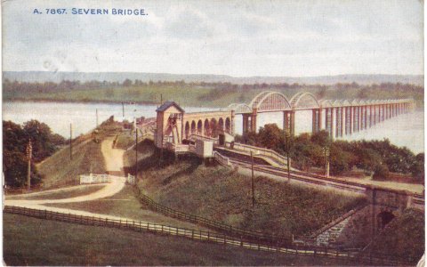 Severn Bridge railway station photo