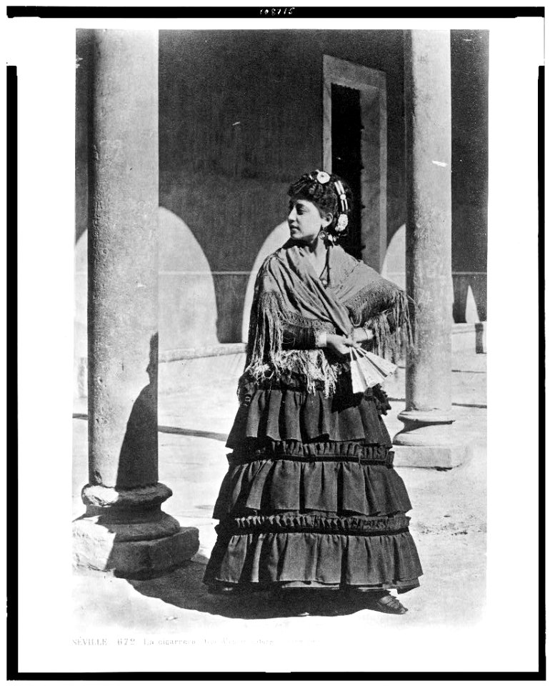 Seville. La cigarrera (type d'après nature) - J. Laurent. LCCN94512224
