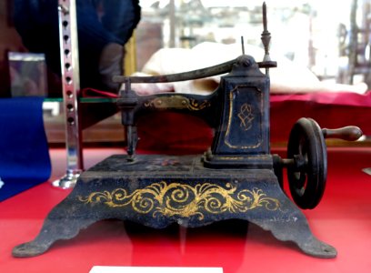 Sewing machine, William C. Watson, patented November 25, 1856 - Bennington Museum - Bennington, VT - DSC08605 photo