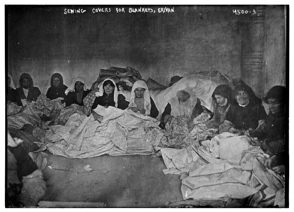 Sewing covers for blankets, Erivan LCCN2014706401