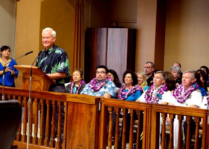 Sexual Assault Awareness Month proclamation 150324-N-OU290-166