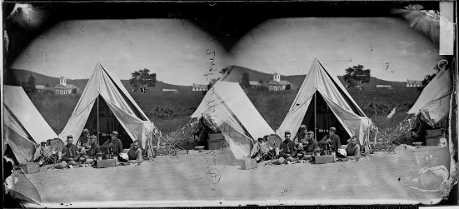 Sgt. L.M. Franklin and group - NARA - 529652