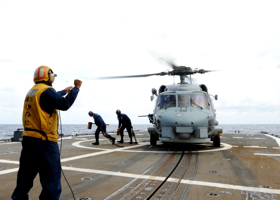 SH-60B Sea Hawk helicopter 121022-N-NL541-089