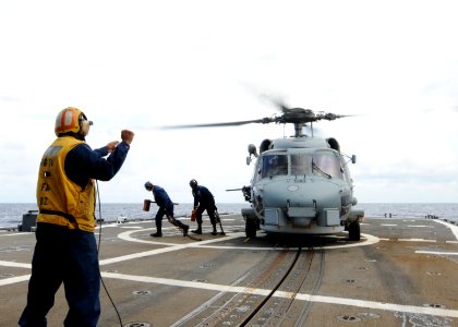 SH-60B Sea Hawk helicopter 121022-N-NL541-089