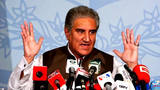 Shah Mahmood Qureshi press