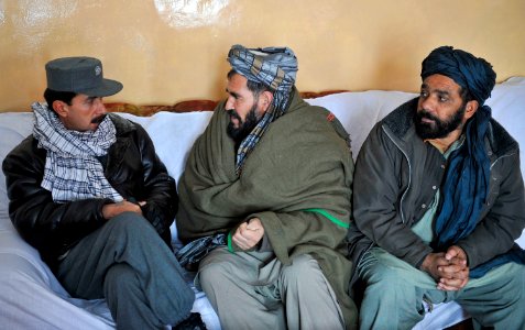 Shah Joy district Afghan Local Police pay day 120201-N-CI175-052