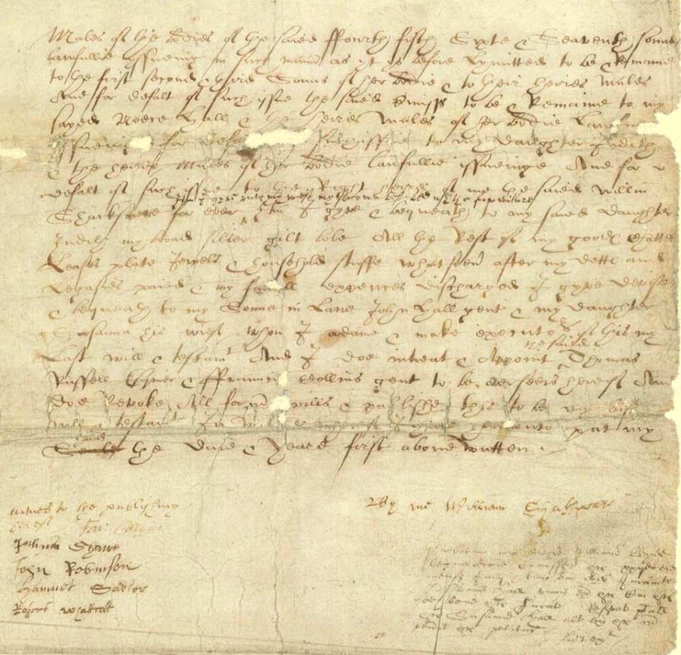 Shakespeare-Testament