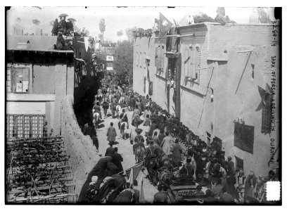 Shah of Persia arriving in Ourmiah LCCN2014693112