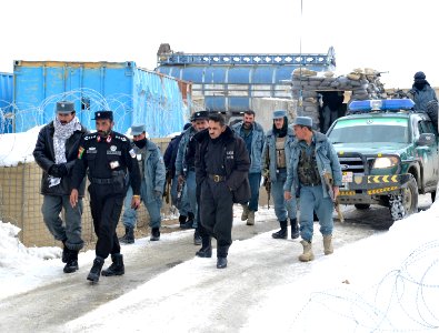Shah Joy district Afghan Local Police pay day 120201-N-CI175-014 photo
