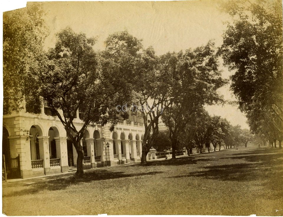 Shameen Avenue Shamian In Canton c1880s Lai Afong
