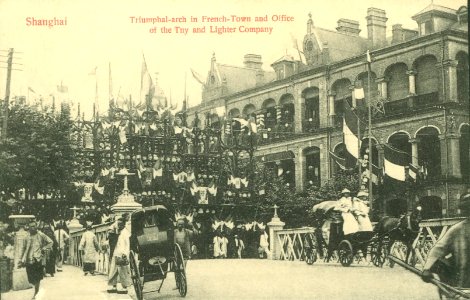 Shanghai Slavoluk ~ 1898. photo