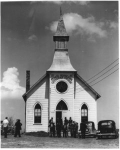 Shelby County, Iowa. The church is the most important institution in Irwin today. Were it not for t . . . - NARA - 522061