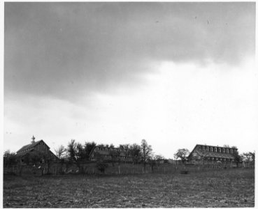 Shelby County, Iowa. Exceptionally well-designed and well-arranged service buildings. The two neare . . . - NARA - 522341