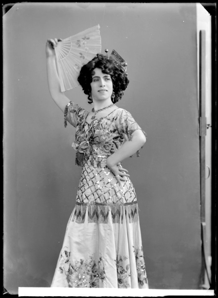 Signe Rydberg-Eklöf in Carmen 1910 - SMV - NR082