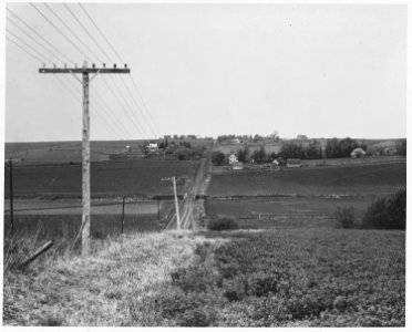 Shelby County, Iowa. This is the land that supports the people in Irwin - some of the best land in . . . - NARA - 522296