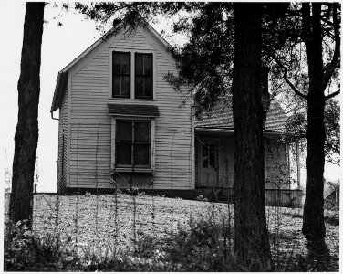 Shelby County, Iowa. This house is on one of the best stock farms in the community. The service buil . . . - NARA - 522329