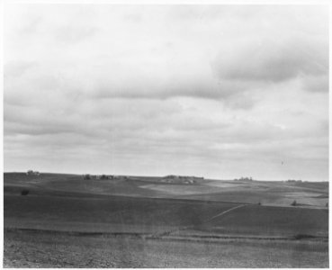 Shelby County, Iowa. This is the land that supports the people in Irwin - some of the best land in . . . - NARA - 522295