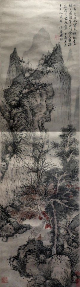Boating on an Autumn River by Shen Zhou, 1471, Honolulu Museum of Art
