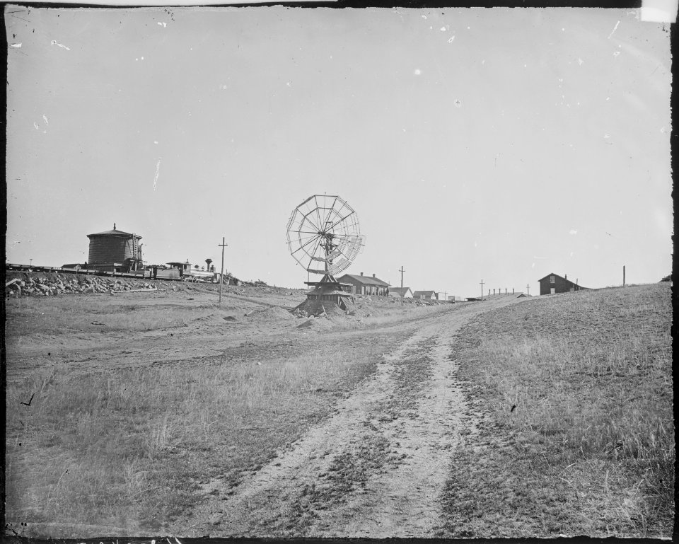 Sherman Station, summit of Laramie range, Albany County, Wyoming. - NARA - 516610