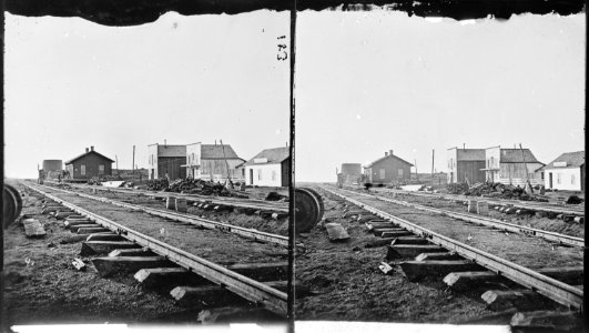 Sherman Station, summit of Laramie range. Albany County, Wyoming. - NARA - 517371