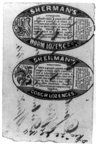 Sherman's worm lozenges LCCN2001701432