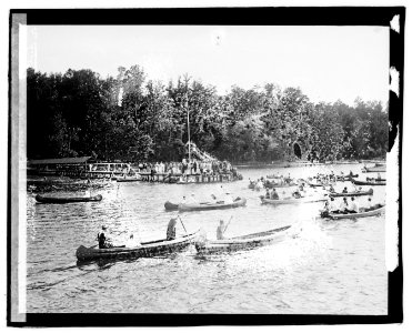 Sherwood Forest, canoeing LCCN2016828339