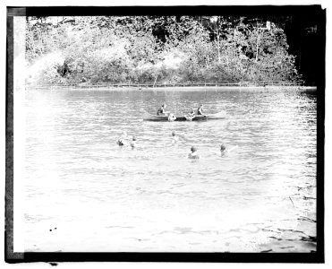 Sherwood Farms (i.e., Forest), canoeing LCCN2016828128