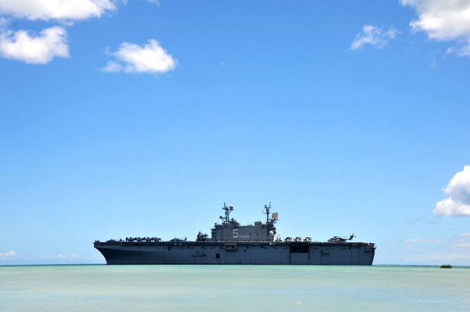 Ships depart, Sea phase of Rim of the Pacific (RIMPAC) Exercise 2014 140707-N-IU636-020