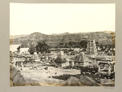 Shiva Temples at Hemakuta Hill 1856 photo
