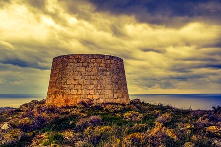 Medieval stone sky