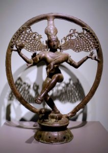 Shiva Nataraja, Southern India, Tamil Nadu, Chola dynasty, 900s-1100s with later alterations, cast bronze - Portland Art Museum - Portland, Oregon - DSC08478 photo