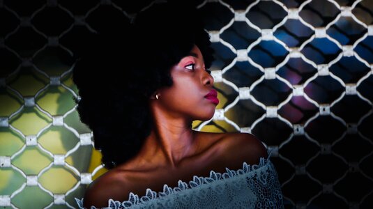 Portrait outdoors street