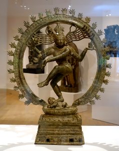 Shiva Nataraja, Tamil Nadu, India, Chola dynasty, 1000s AD, bronze - Dallas Museum of Art - DSC05064 photo