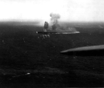 Shokaku under attack 8 May 1942B