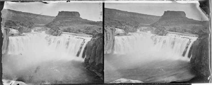 Shoshone Falls, Snake River, Idaho - NARA - 519624
