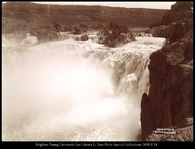 Shoshone Falls from the Southside. C.R. Savage