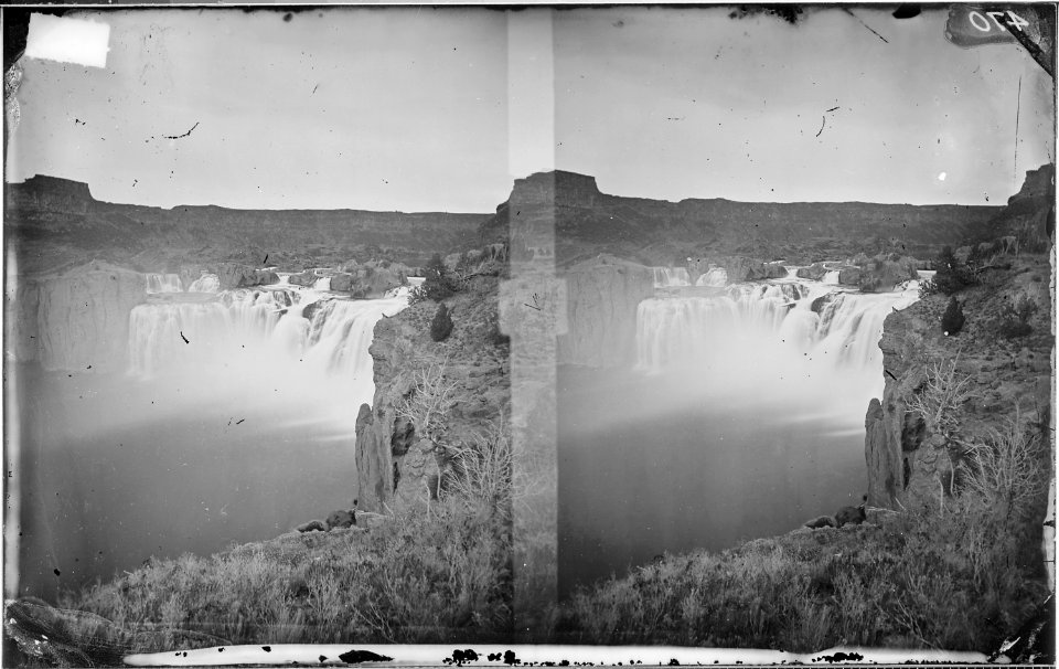 SHOSHONE FALLS, SNAKE RIVER, IDAHO - NARA - 524099