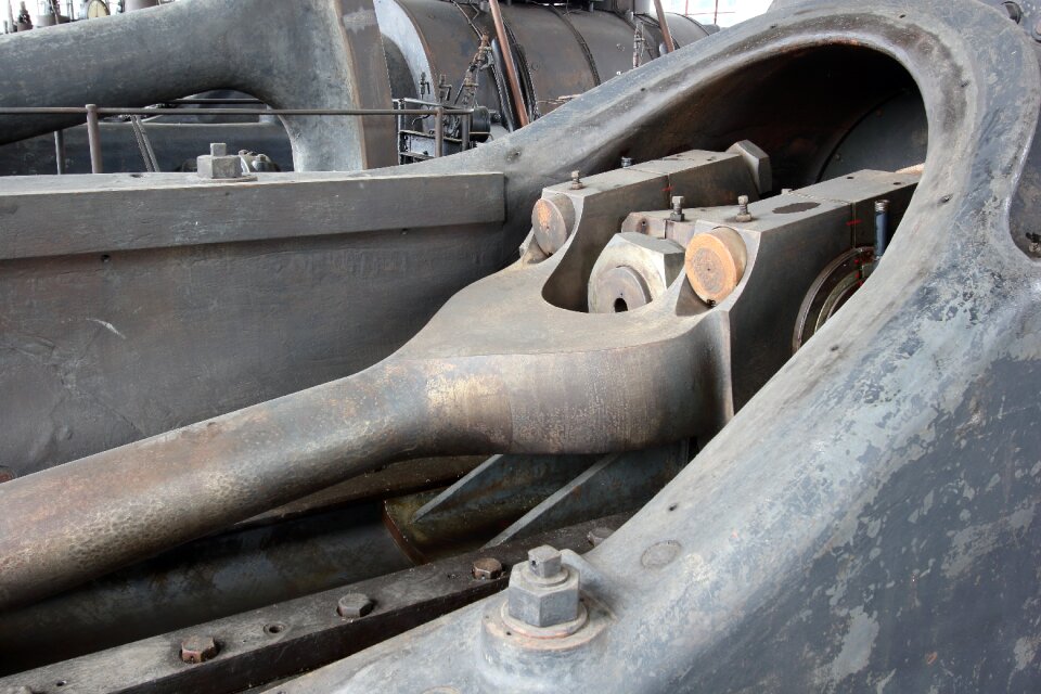 Kokerei hansa connecting rod steam