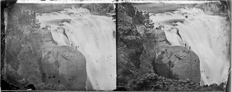 Shoshone Falls, Snake River, Idaho - NARA - 519625