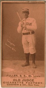 Shorty Fuller, St. Louis Browns, baseball card portrait LCCN2008675138